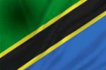 Vlag Tanzania - 100x150cm Spun-Poly